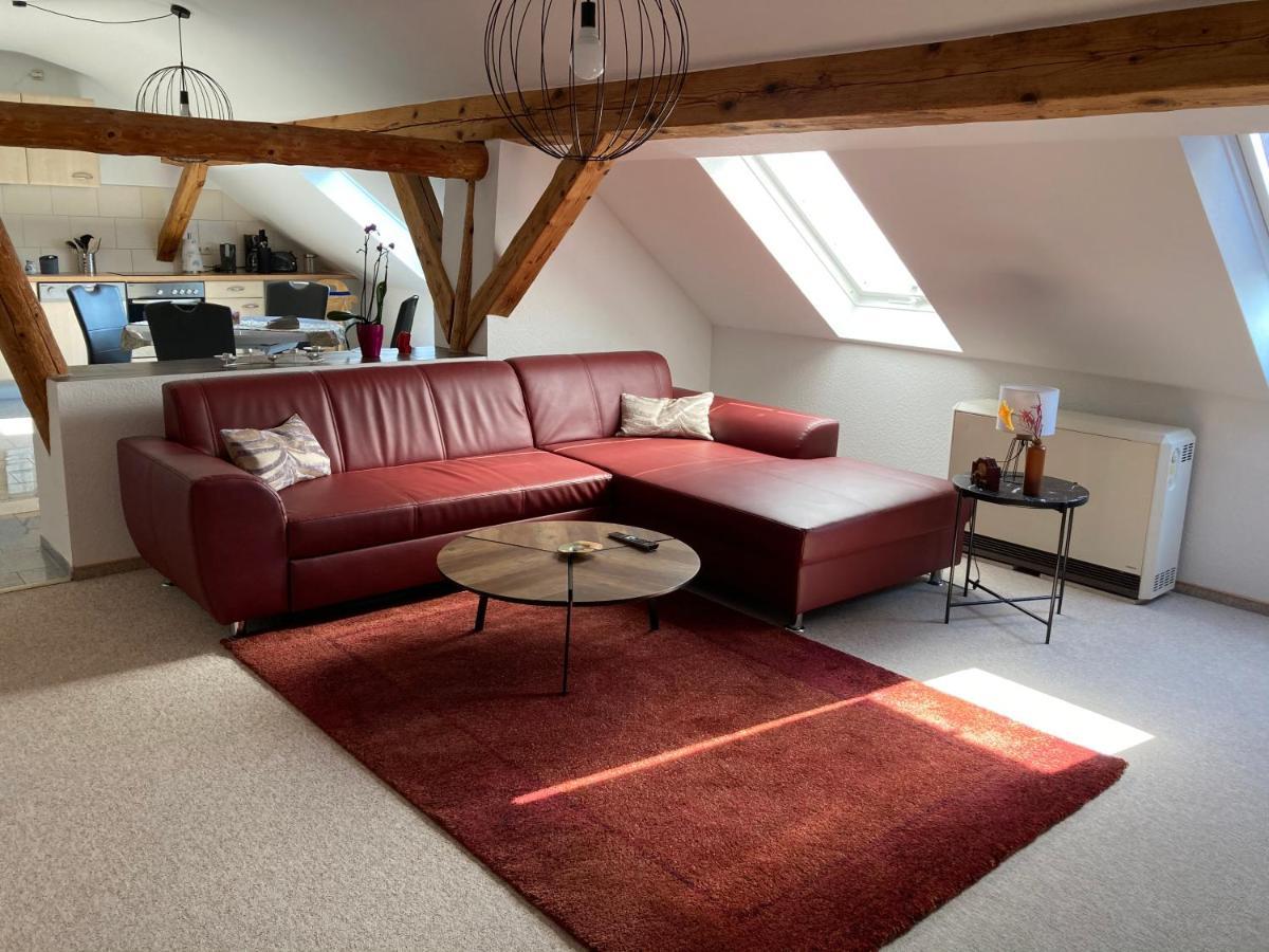 Landhausidyll Apartment Wohn- Und Schlafzimmer Klutz Buitenkant foto