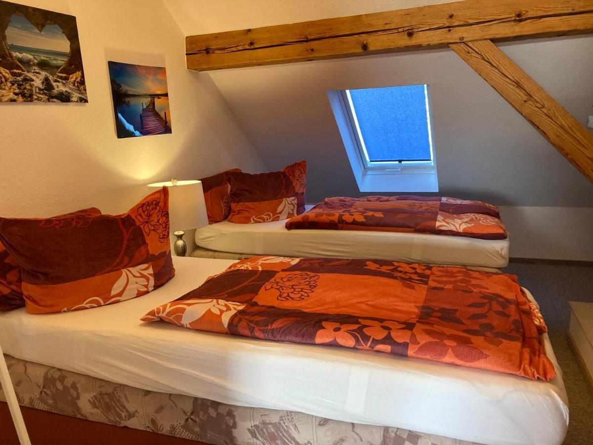 Landhausidyll Apartment Wohn- Und Schlafzimmer Klutz Buitenkant foto